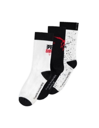 Death Note Socks 3-Pack Ryuk Splash 43-46