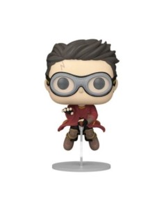 Harry Potter POP! Movies Vinyl Figure Harry w/Broom(Quidditch) 9 cm