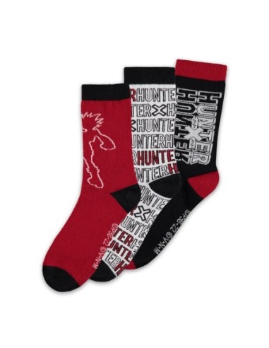 Hunter x Hunter Socks 3-Pack Logo 43-46