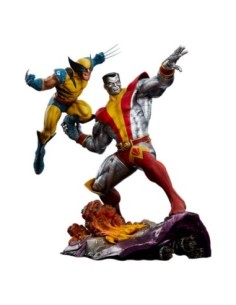 Marvel Premium Format Statue Fastball Special: Colossus and Wolverine 61 cm