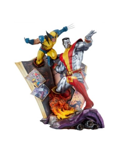 Marvel Statue Fastball Special: Colossus and Wolverine Statue 46 cm