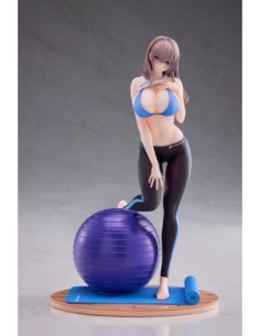 Original Character Statue 1/6 Exercise Girl Aoi 28 cm