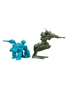 Round Vernian Vifam Plastic Model Kits PLAMAX MF-82 minimum factory Neofam & Dizzo: Another Color Ver. 8 cm