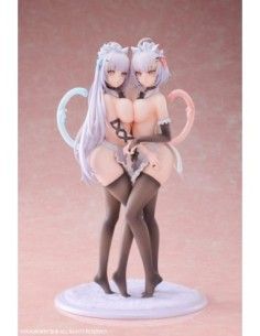 Original Character PVC Statue 1/6 Qing Xue & Chi Xue Illustrated by Yukineko 26 cm