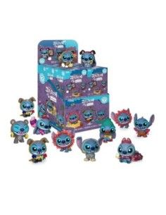 Disney Mystery Mini Figures 5 cm Stitch in Costume Display (12)