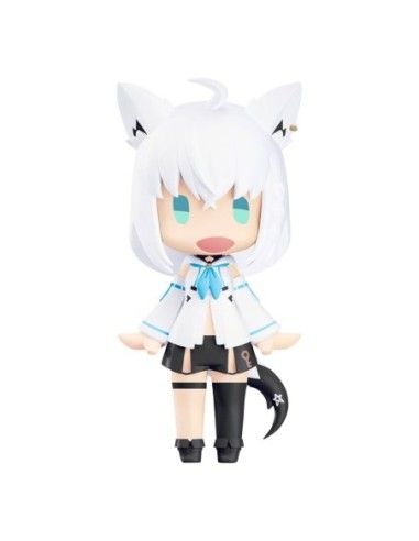 Hololive Production HELLO! GOOD SMILE Action Figure Shirakami Fubuki 10 cm