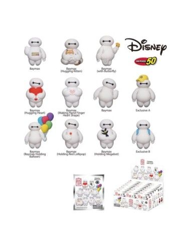 Disney PVC Bag Clips Baymax Series 1 Display (24)  Monogram Int.