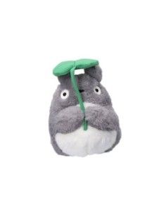 My Neighbor Totoro Nakayoshi Plush Figure Big Totoro with leaf 21 cm