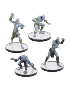 D&D Icons of the Realms pre-painted Miniatures Undead Armies - Ghouls & Ghasts Set