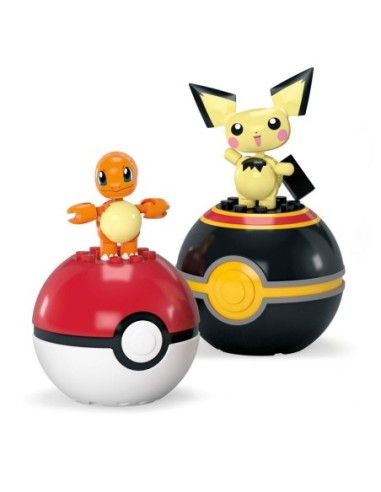 Pokémon MEGA Construction Set Poké Ball Collection: Charmander & Pichu