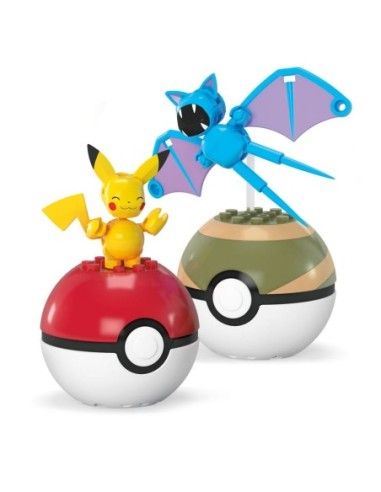 Pokémon MEGA Construction Set Poké Ball Collection: Pikachu & Zubat