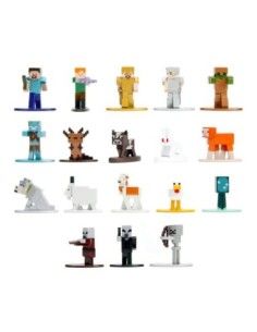 Minecraft Nano Metalfigs Diecast Mini Figures 18-Pack Wave 10 4 cm