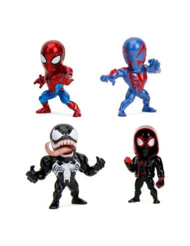 Marvel Comics Nano Metalfigs Diecast Mini Figures 4-Pack Wave 1 4 cm  Jada Toys