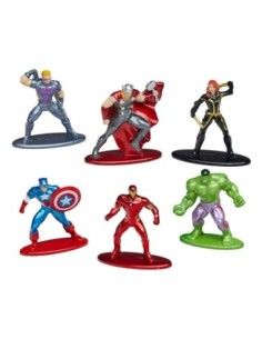 Marvel Comics Nano Metalfigs Diecast Mini Figures 6-Pack Wave 1 4 cm