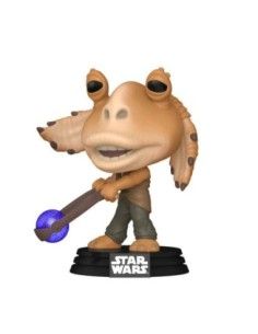 Star Wars The Phantom Menace Anniversary POP! Vinyl Figure Jar Jar Binks w/ Booma Balls 9 cm