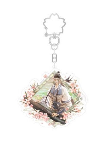 Grandmaster of Demonic Cultivation Spring Season Series Acrylic Keychain Lan Wangji 7 cm