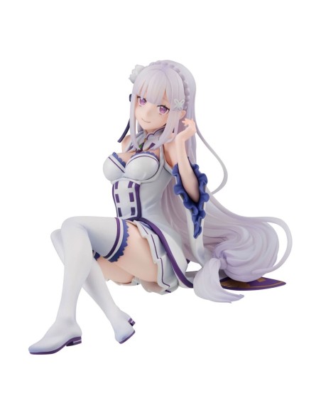 Re:ZERO Starting Life in Another World Melty Princess PVC Statue Emilia Palm Size 9 cm