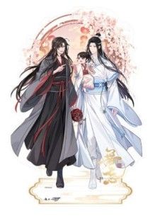 Grandmaster of Demonic Cultivation Acrylic Stand Wei Wuxian & Lan Wangji Wu Wang Ver. 21 cm