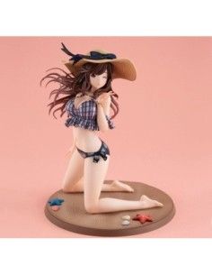 The Idolmaster Shiny Colors PVC Statue Kogane Tsukioka Be Bop Beach Ver. 17 cm  Megahouse