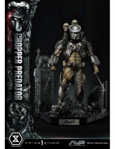 The Alien vs. Predator Museum Masterline Series Statue 1/3 Chopper Predator 103 cm