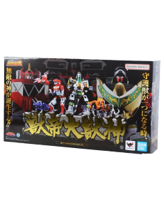 Soul of Chogokin Power Rangers Daizyuzin Megazord GX-72 & GX-78 Dragonzord 26 cm