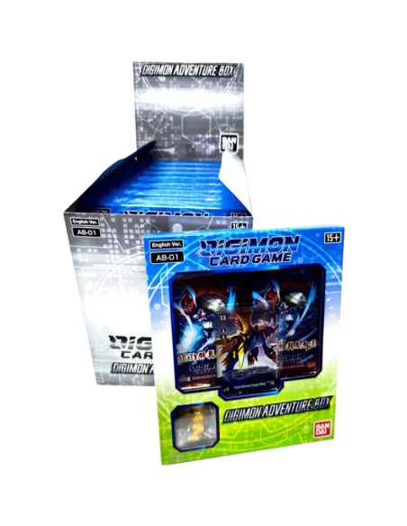 Display 8x Digimon Card Game Adventure Box [AB-01] Limited Edition  BANDAI CARD GAME