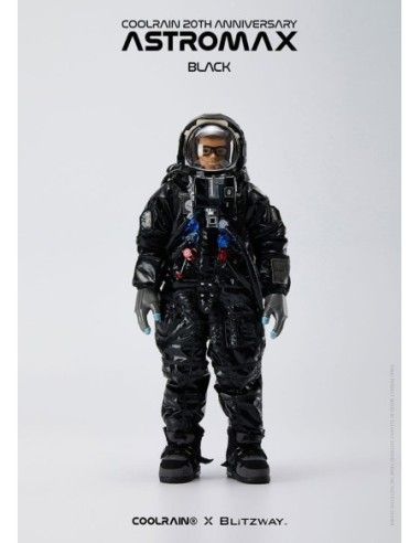 Coolrain Blue Labo Series Action Figure 1/6 Astromax (Black Version) 32 cm  Blitzway