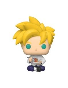 Dragon Ball Z POP! Animation Vinyl Figure Super Saiyan Gohan with Noodles 9 cm