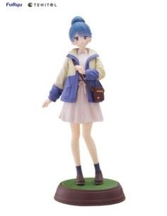 Laid-Back Camp Tenitol PVC Statue Rin Shima 23 cm  FURYU