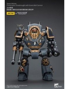 Warhammer The Horus Heresy Action Figure 1/18 Space Wolves Contemptor Dreadnought with Gravis Bolt Cannon 12 cm