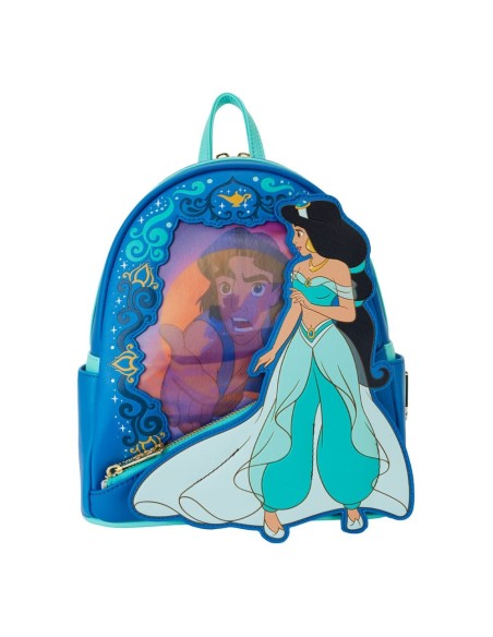 Disney by Loungefly Mini Backpack Princess Jasmin Lenticular