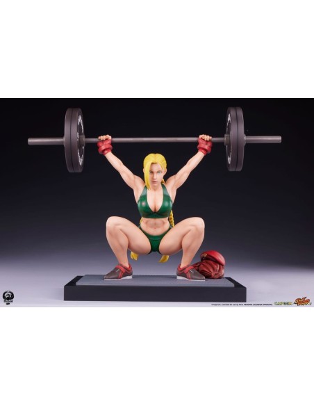 Street Fighter Premier Series Statue 1/4 Cammy: Powerlifting 41 cm