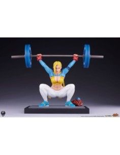 Street Fighter Premier Series Statue 1/4 Cammy: Powerlifting Alpha 41 cm