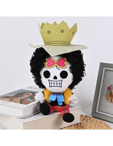 One Piece Plush Figure Brook 25 cm