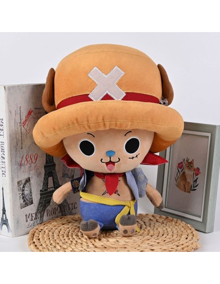 One Piece Plush Figure Chopper x Ruffy New World Ver. 25 cm