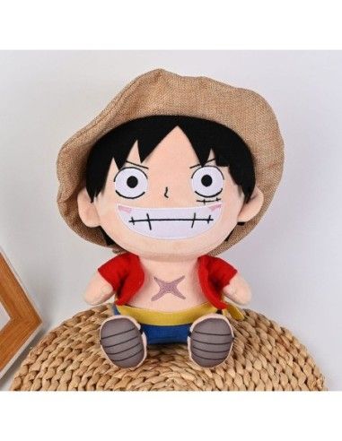 One Piece Plush Figure Monkey D. Luffy Gear 5 New World Ver. 25 cm