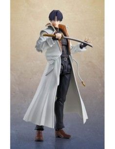 Rurouni Kenshin: Meiji Swordsman Romantic Story S.H. Figuarts Action Figure Aoshi Shinomori 17 cm  Bandai Tamashii Nations