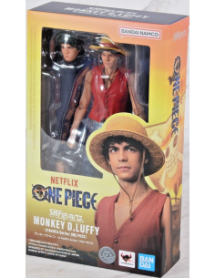 One Piece S.H. Figuarts Action Figure Monkey D. Luffy (Netflix) 14 cm