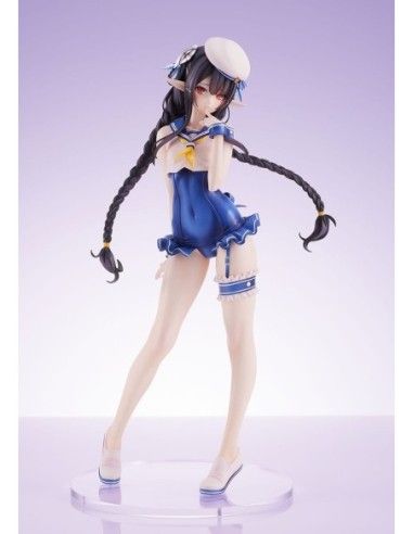 Phantasy Star Online 2 PVC Statue 1/7 Es Blue Sea Annette - Summer Vacation 25 cm  Ami Ami