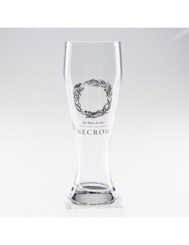 The Elder Scrolls Beer Pint Glass Necrom  DEVplus