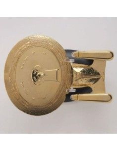 Star Trek: First Contact Diecast Mini Replicas SP 18K Gold USS Enterprise NCC-1701-D  Eaglemoss Publications Ltd.