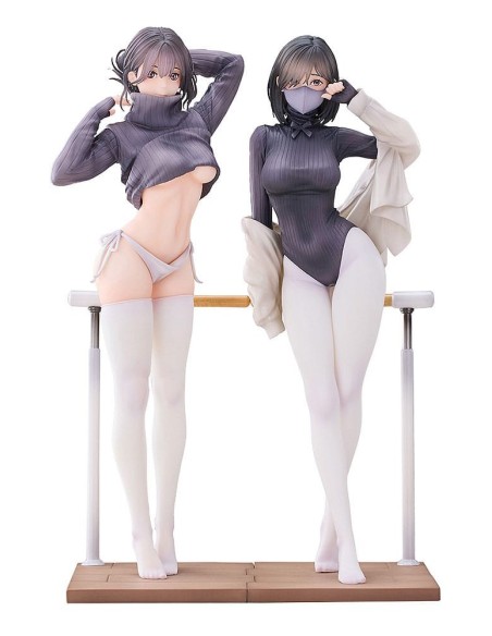 Original Character Statue 1/7 Guitar MeiMei & Shokyu Sensei's Dance Lesson 24 cm