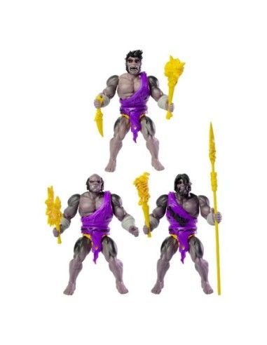 Legends of Dragonore Wave 2: Dragon Hunt Action Figure 3-Pack Brukteror Cave Men 14 cm