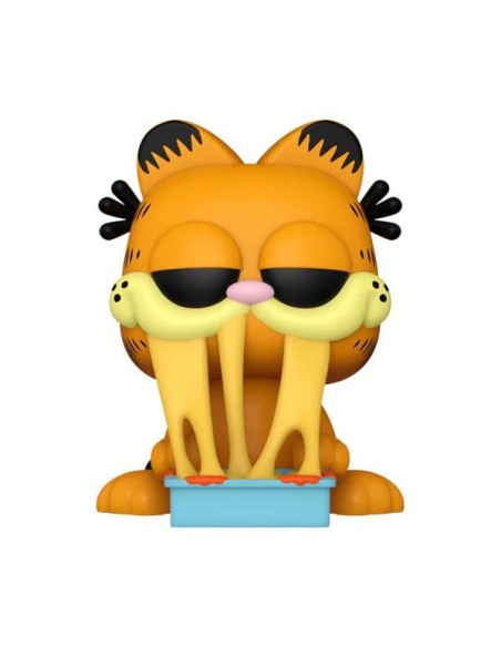 Garfield POP! Comics Vinyl Garfield w/Lasagna Pan 9 cm