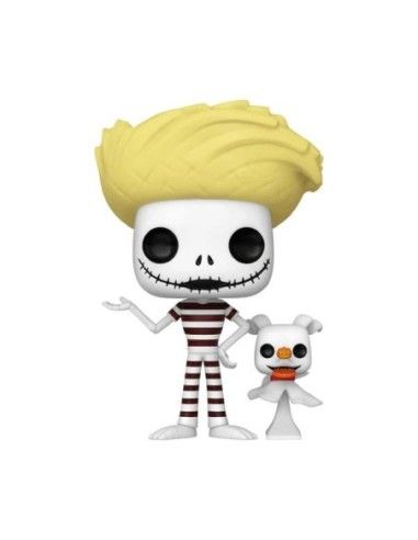 Nightmare before Christmas POP! Disney Vinyl Figure Jack w/Zero(Beach) 9 cm