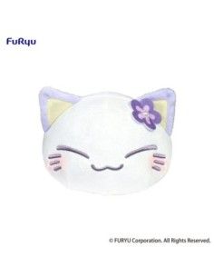 Nemuneko Cat Plush Figure Purple 18 cm