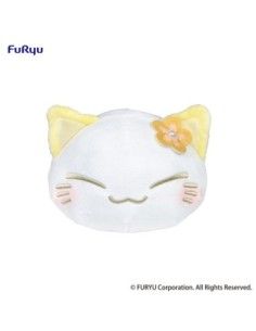 Nemuneko Cat Plush Figure Yellow 18 cm  FURYU