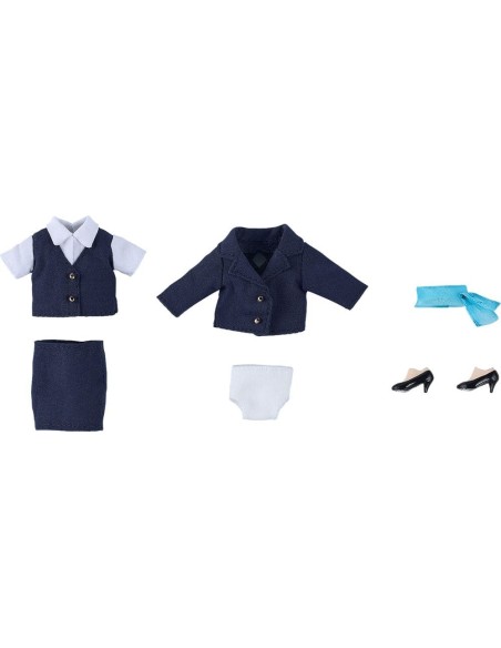 Nendoroid Accessories for Nendoroid Doll Figures Work Outfit Set: Flight Attendant