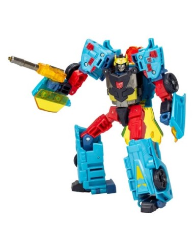Transformers Generations Legacy United Deluxe Class Action Figure Cybertron Universe Hot Shot 14 cm  Hasbro