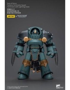 Warhammer The Horus Heresy Action Figure 1/18 Tartaros Terminator Squad Terminator With Lightning Claws 12 cm  Joy Toy (CN)